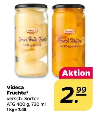 NETTO Videca früchte Angebot