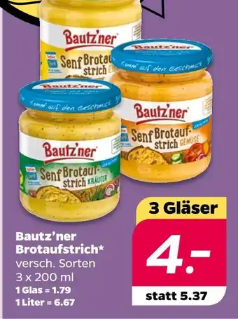 NETTO Bautz'ner brotaufstrich Angebot