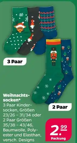 NETTO Weihnachtssocken kinder Angebot
