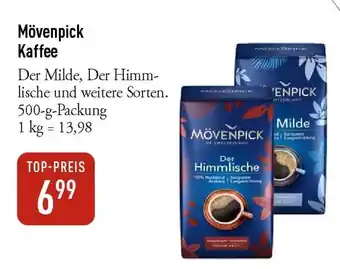 Galeria Markthalle Mövenpick Kaffee Angebot