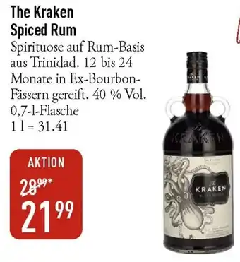 Galeria Markthalle The Kraken Spiced Rum Angebot