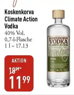 Galeria Markthalle Koskenkorva Climate Action Vodka Angebot
