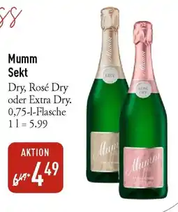 Galeria Markthalle Mumm Sekt Angebot