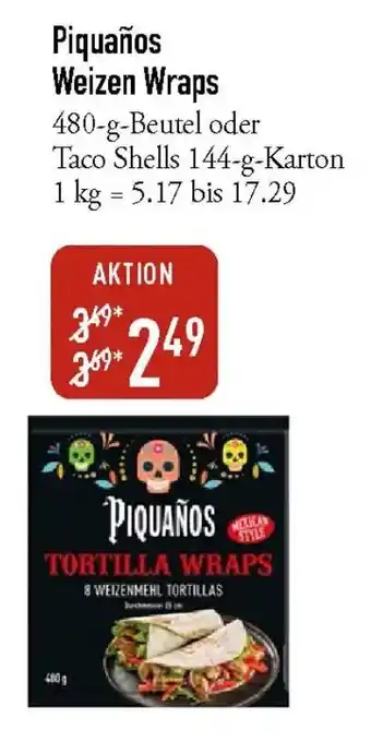 Galeria Markthalle Piquaños Weizen Wraps Angebot