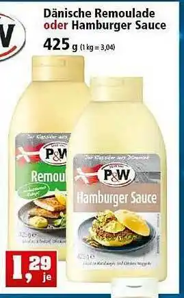 Thomas Philipps Dänische Remoulade Oder Hamburger Sauce P&w Angebot