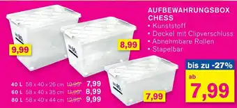 KODi AUFBEWAHRUNGSBOX CHESS Angebot