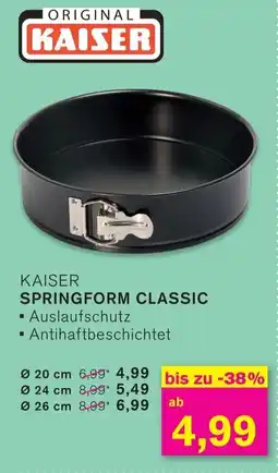 KODi ORIGINAL KAISER SPRINGFORM CLASSIC Angebot
