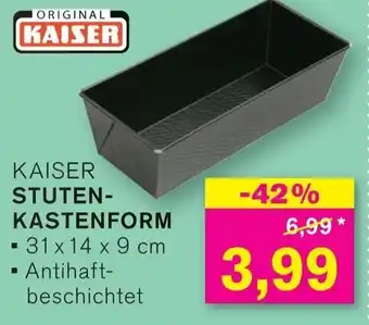 KODi ORIGINAL KAISER STUTEN- KASTENFORM Angebot