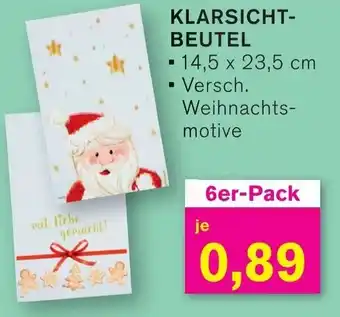 KODi KLARSICHT- BEUTEL Angebot
