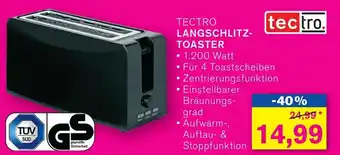 KODi TECTRO LANGSCHLITZ- TOASTER Angebot