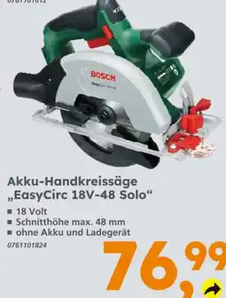 Globus Baumarkt Bosch easycirc 18v-48 solo Angebot