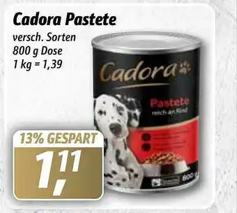 Simmel Cadora Pastete Angebot