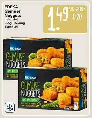 WEZ Edeka Gemüse Nuggets Angebot