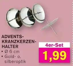 KODi ADVENTS- KRANZKERZEN- HALTER Angebot