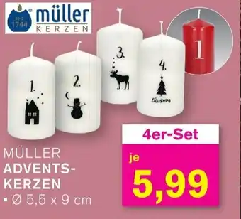KODi MÜLLER ADVENTSKERZEN Angebot