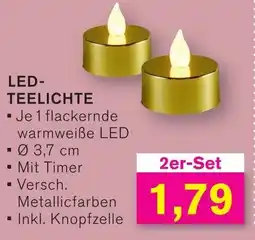 KODi LED- TEELICHTE Angebot