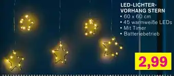 KODi LED-LICHTERVORHANG STERN Angebot