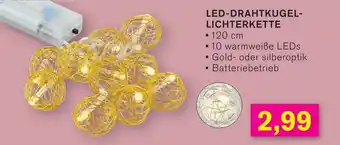 KODi LED-DRAHTKUGEL- LICHTERKETTE Angebot