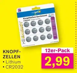 KODi HEITECH KNOPF- ZELLEN Angebot