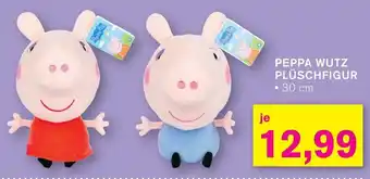 KODi PEPPA WUTZ PLÜSCHFIGUR Angebot