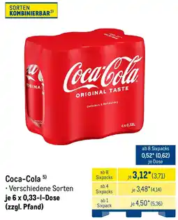 METRO Coca-Cola Angebot