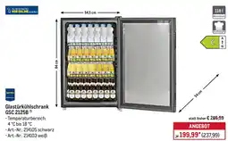 METRO METRO PROFESSIONAL Glastürkühlschrank GSC 2125B Angebot