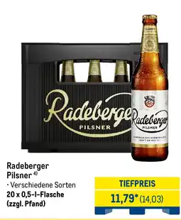 METRO Radeberger Pilsner Angebot