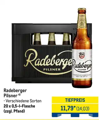 METRO Radeberger Pilsner Angebot