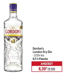 METRO Gordon's London Dry Gin Angebot