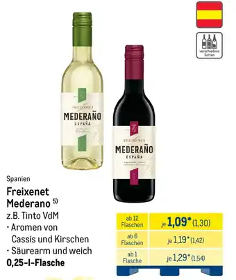 METRO Freixenet Mederano z.B. Tinto VdM Angebot