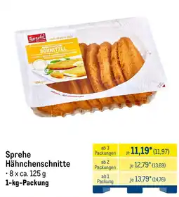 METRO Sprehe Hähnchenschnitte Angebot