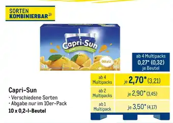 METRO Capri-Sun Angebot