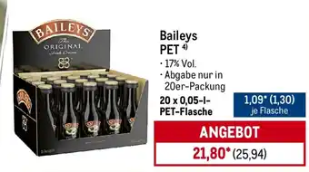 METRO Baileys PET Angebot