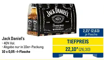 METRO Jack Daniel's Angebot