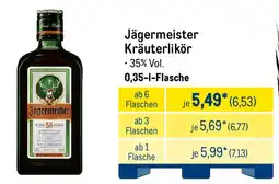 METRO Jägermeister Kräuterlikör Angebot