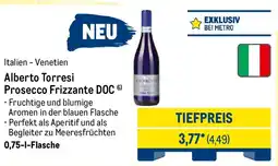 METRO Alberto Torresi Prosecco Frizzante DOC Angebot