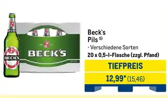 METRO Beck's Pils Angebot
