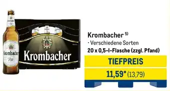 METRO Krombacher Angebot