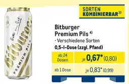 METRO Bitburger Premium Pils Angebot