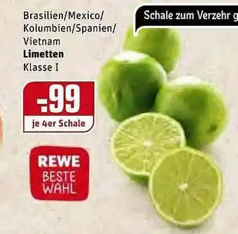 REWE Kaufpark Limetten Angebot