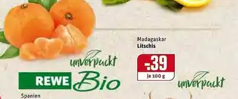 REWE Kaufpark Rewe Bio Litschis Angebot