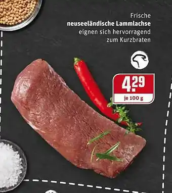 REWE Kaufpark Frische Neuseeländische Lammlachse Angebot