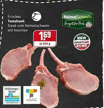 REWE Kaufpark Frisches Tomahawk Angebot