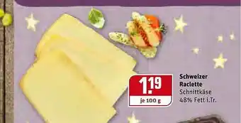 REWE Kaufpark Schweizer Raclette Angebot