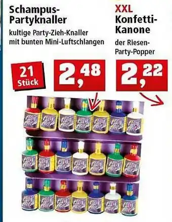 Thomas Philipps Schampus-partyknaller Oder XXL Konfetti-kanone Angebot