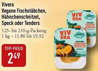 Galeria Markthalle Vivera Vegane Fischstäbchen, Hähnchenschnitzel, Speck oder Tenders Angebot