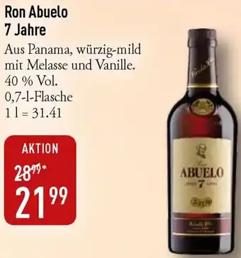 Galeria Markthalle Ron Abuelo 7 Jahre Angebot