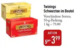 Galeria Markthalle Twinings Schwarztee im Beutel Angebot
