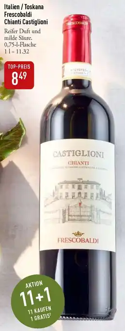 Galeria Markthalle Italien / Toskana Frescobaldi Chianti Castiglioni Angebot
