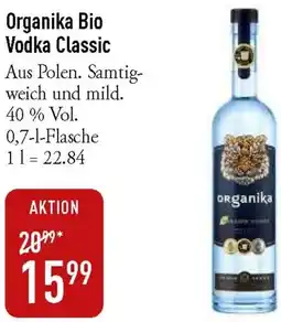 Galeria Markthalle Organika Bio Vodka Classic Angebot